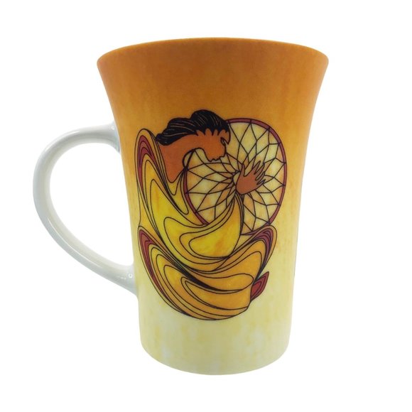 Maxine Noel Coffee Mug  Native Sioux Artist Dreamcatcher Rainmaker Porcelain - Picture 5 of 12